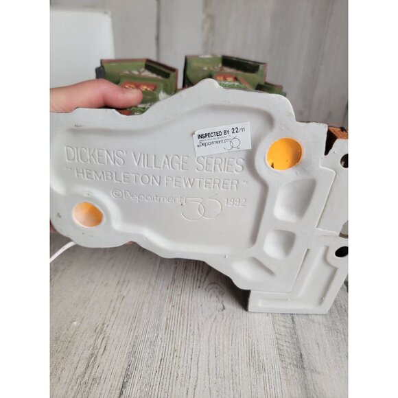 Dept 56 58009 Hembleton Pewter heritage village accessory xmas - Picture 8 of 9